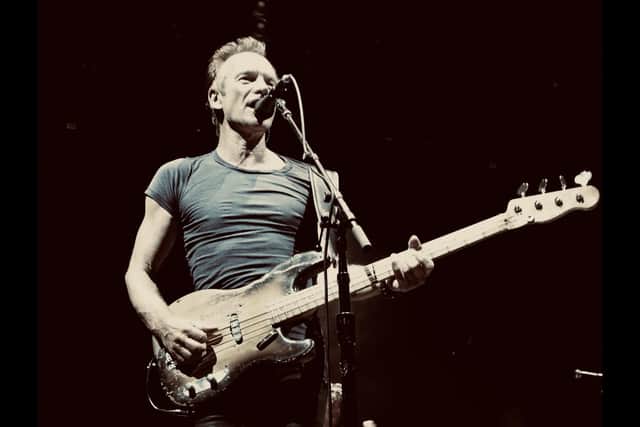 Sting’s My Songs concert is an exuberant and dynamic show featuring his most beloved songs (Credit: Martin Kierszenbaum)