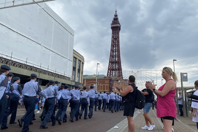 Armed Forces service and parade at Blackpool War Memorial and Cenotaph on Sunday, June 25.