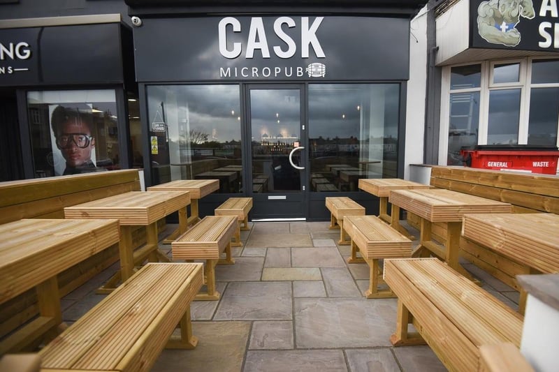 Cask Micropub, 9 Layton Rd, Blackpool FY3 8EA. Excellent selection of real ales from small breweries and real cider also available.