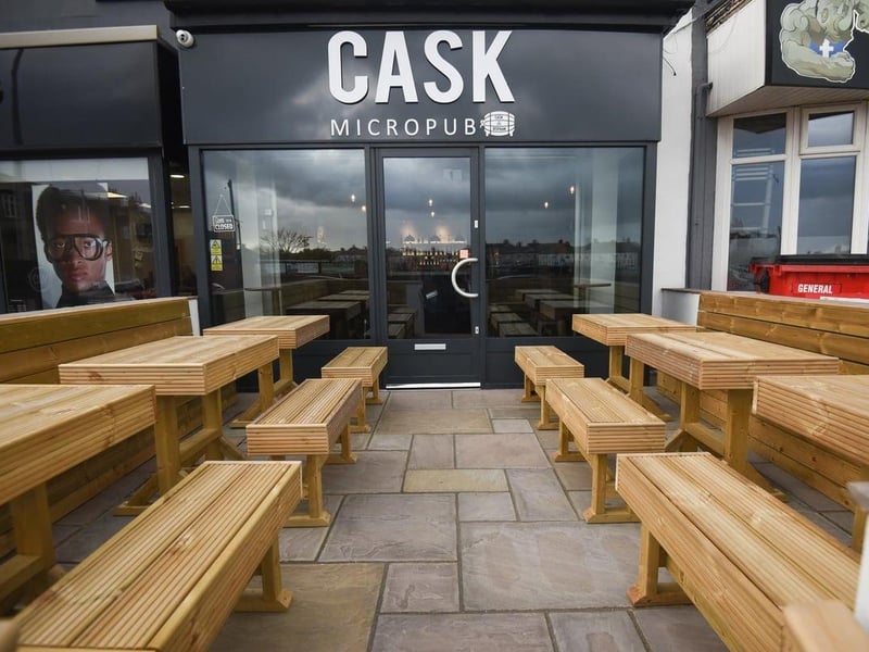 Cask Micropub, 9 Layton Rd, Blackpool FY3 8EA. Excellent selection of real ales from small breweries and real cider also available.