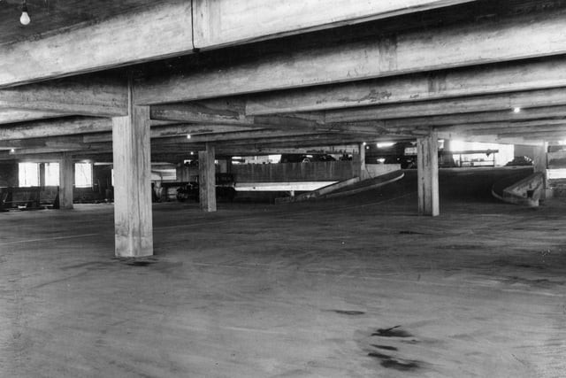 The new multi-storey car park above Talbot Road Bus Station as it was in 1938
