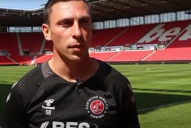 Fleetwood boss Scott Brown was impressed by what he saw at Stoke