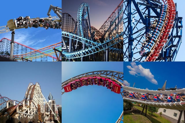Everything you need to know about the rollercoasters at Blackpool Pleasure Beach.