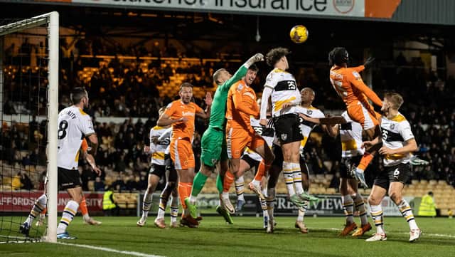 Blackpool were defeated by Port Vale