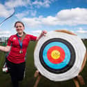 Lytham archer Evie Finnegan had double medal success at the Archery GB National Indoor Championships Picture: Daniel Martino