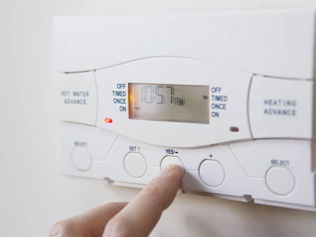 If you have a timer on your central heating system, set the heating and hot water to come on only when required.