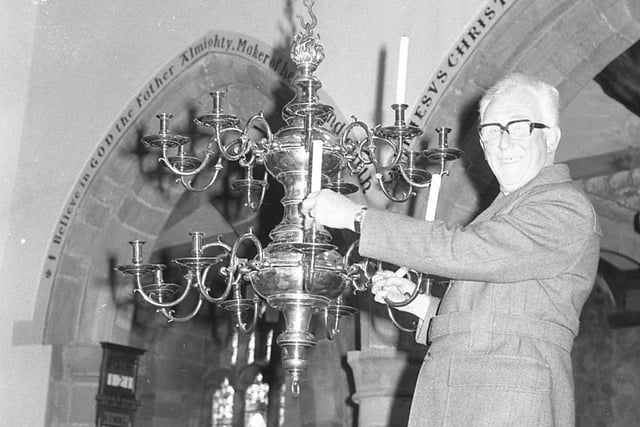 A 230-year-old candelabra stolen from St Helens Church was bound for Australia when detectives found it. The rare antique was returned to St Helens Church, in Churchtown for the Rev John Finch to identify it