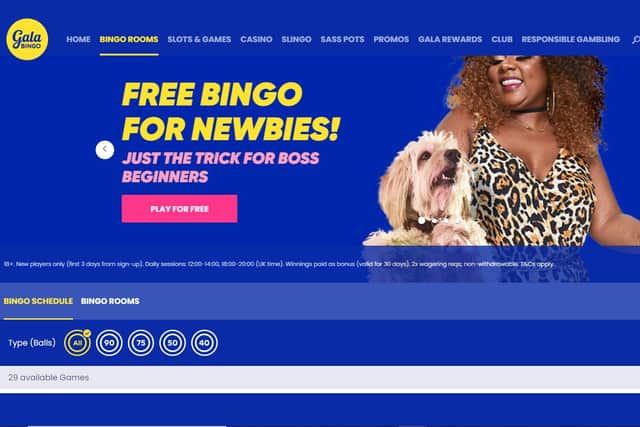 Gala Bingo was the best site for free bingo