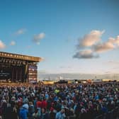 The crowds at a past Lytham Festival enjoying the music
