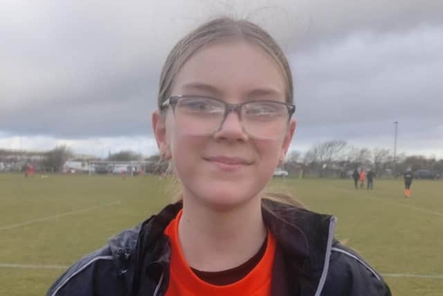 Girl of the Game defender dolly. Photo: Johnathon Bailey