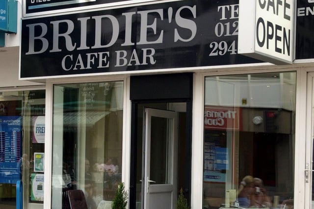 Bridie's Cafe Bar, Birley Street in 2003