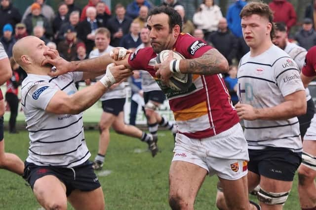 Fylde RFC's David Fairbrother is a doubt for their match tomorrow Picture: Chris Farrow/Fylde RFC