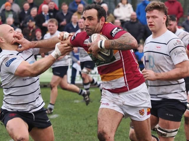 Fylde RFC's David Fairbrother is a doubt for their match tomorrow Picture: Chris Farrow/Fylde RFC