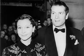 Sir Laurence Olivier and his actress wife Vivien Leigh in1951