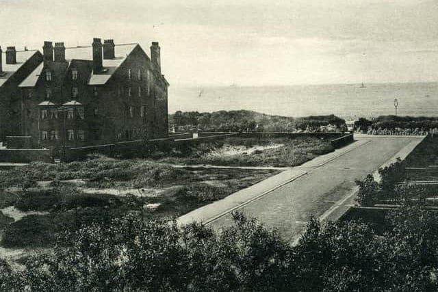 The village of Kilgrimol is said to have been swallowed by the sea off the Blackpool coast during the Dark Ages. Ghostly lights have been reported shimmering on the horizon whilst bells can be heard ringing on stormy nights. The photo shows Kilgrimol School... it's long gone