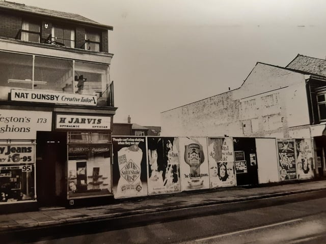 This scene was taken in 1976. The caption on the back simply reads 'The prime Church Street site'