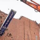 Demolition has begun on the Central Club on Kent Road