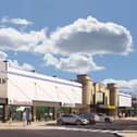 A computer generated image of the proposed new Bloomfield Central