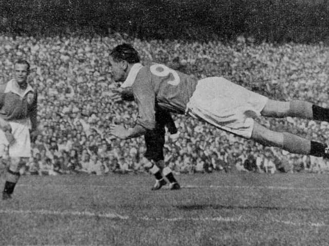 Stan Mortensen scored Blackpool's fourth and final goal
