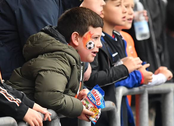 Blackpool fans were at Bloomfield Road for the Seasiders' opening game of the season.