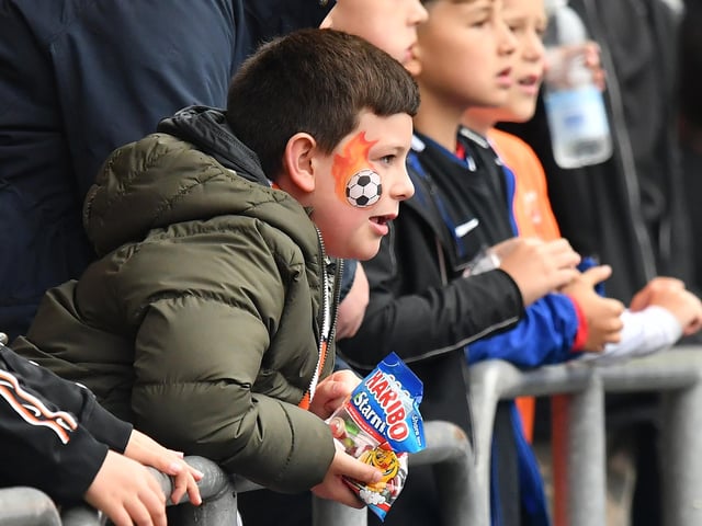 Blackpool fans were at Bloomfield Road for the Seasiders' opening game of the season.