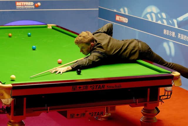 James Cahill is in Q School action this evening