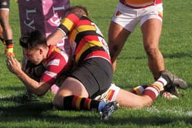 Fylde RFC scored nine tries against Harrogate last weekend Picture: Chris Farrow/Fylde RFC