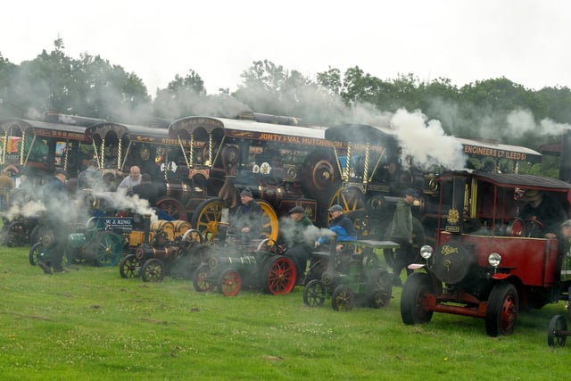 Steam machines galore at the Fylde Vintage and Farm Show.