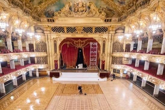 Dating back to 1894, The Blackpool Tower Ballroom is world-famous for its unique sprung dance floor and spectacular architecture. It is also said to be haunted by a woman who sits in the gallery.