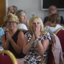 Rev Richard Coles had the audience at the literary lunch in rapt attention.