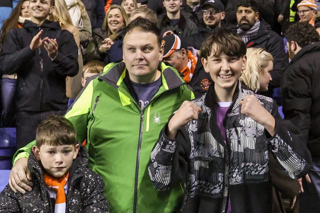 Seasiders supporters enjoyed their trip to Reading.