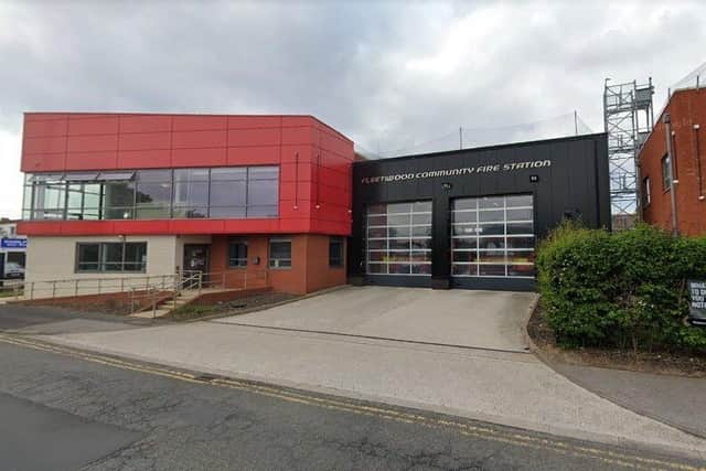 Fleetwood fire station is getting a staffing boost (image: Google)
