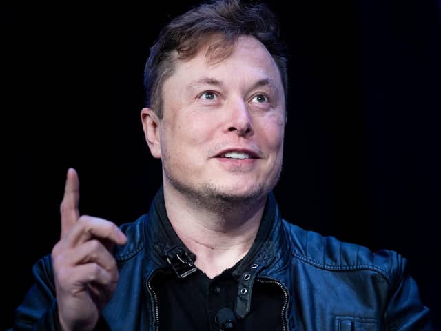 Elon Musk in 2020 (Credit Brendan Smialowski AFP Getty)