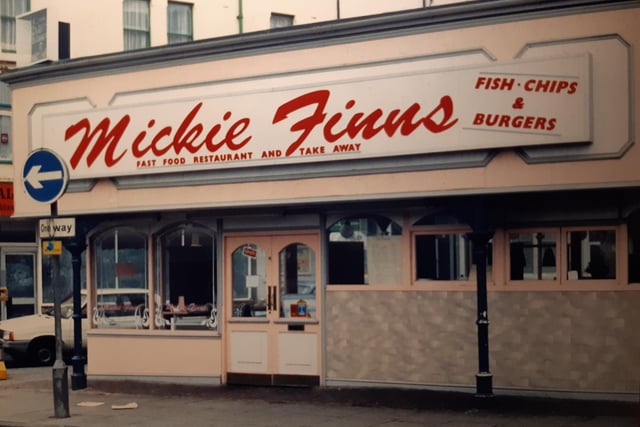 Mickey Finns in Central Drive. This looks like it was during the 1990s