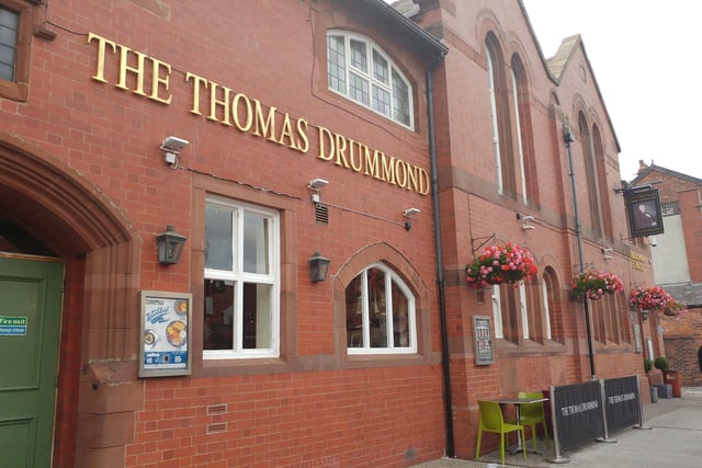 The Thomas Drummond Wetherspoon pub in London Street, Fleetwood