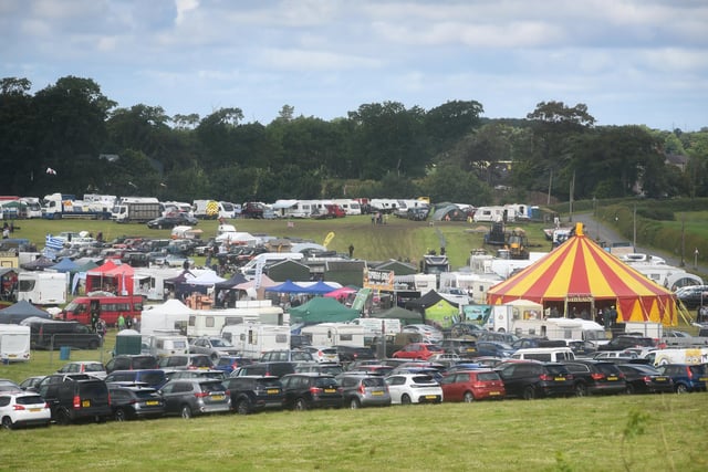 The show, which is organised by crop farmer David Martin, was held on land off Salwick Road, Wharles, near Kirkham