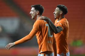 Jake Beesley scored the winner in Blackpool's victory over Barnsley (Photographer Dave Howarth / CameraSport)