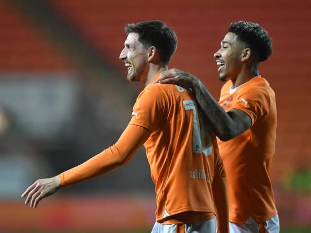 Jake Beesley scored the winner in Blackpool's victory over Barnsley (Photographer Dave Howarth / CameraSport)