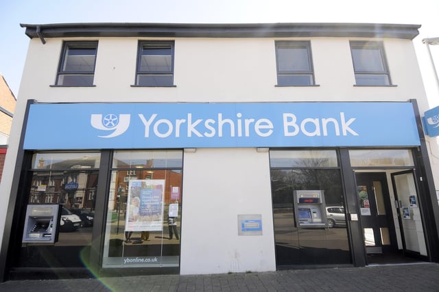Yorkshire Bank in Layton just before it closed down in 2016