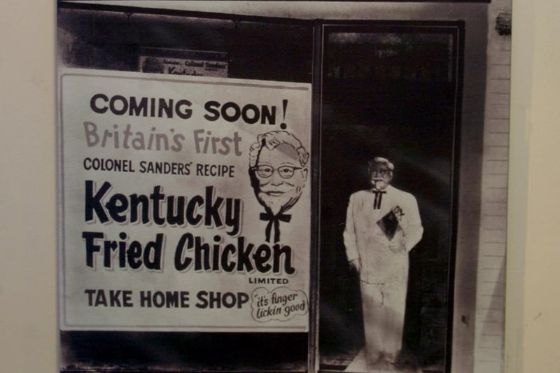 The first UK KFC restaurant opened in Fishergate in Preston, Lancashire back in May 1965. And it's thanks to business partners Harry Latham and Raymond Allen, who worked under the supervision of the Colonel to bring the famous KFC franchise across the pond.