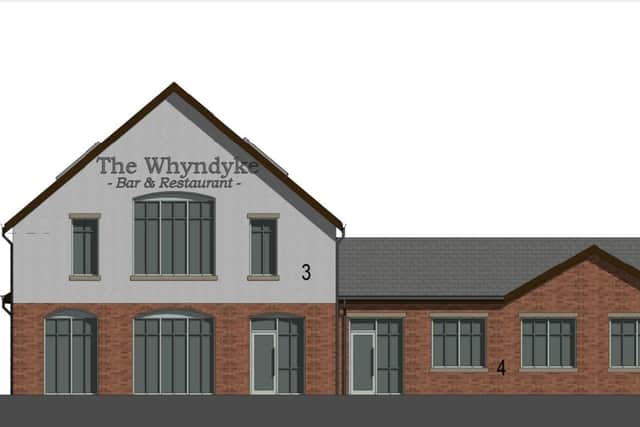 An artist's impression of the proposed pub