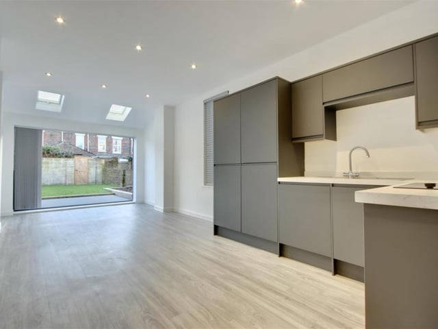 This two bedroom ground floor flat in Stubbington Avenue, Copnor, is on the market for £200,000. It is listed by Bernards.