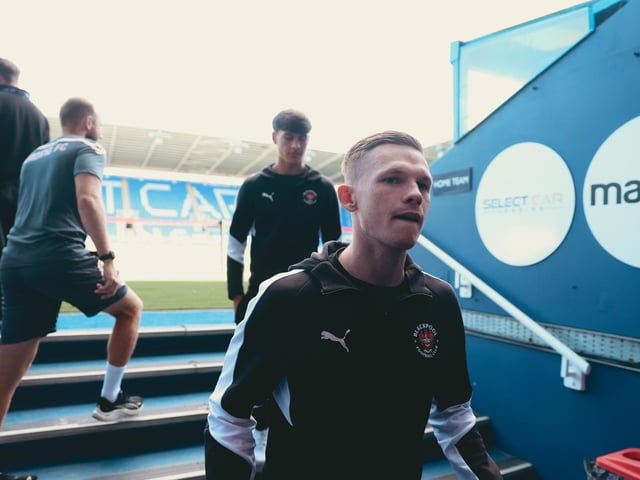 Andy Lyons has been a back-up option for Blackpool so far this season.