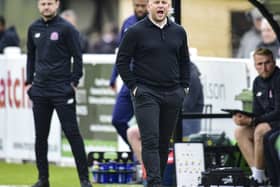 AFC Fylde head coach Adam Murray Picture: Steve McLellan