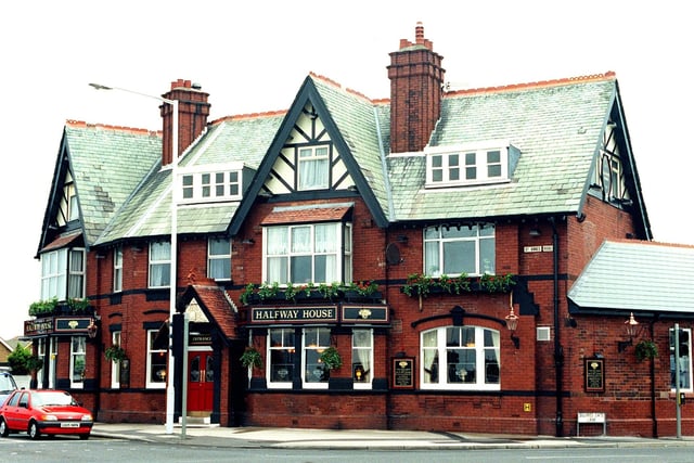 The Halfway House on Lytham Road is a well-known landmark. It had been renovated in this 1998 picture
