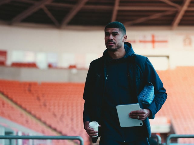 Ashley Fletcher took his chance well for Blackpool's equaliser, but was kept quiet on the whole beyond that.