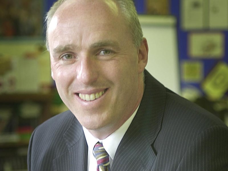 Craig England was the new headteacher at Stanley Primary School in 2001