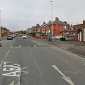 A woman was attacked on Bispham Road