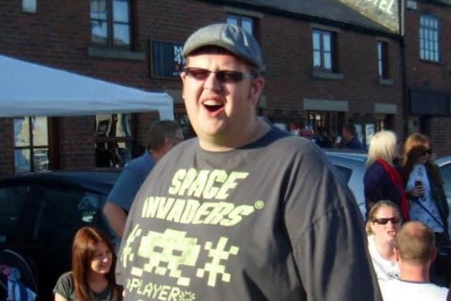 Neil Scurrah before his weight loss.