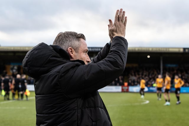 Cambridge United have picked up 31 points in 26 games this season.